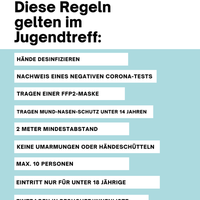 Coronaregeln ab März 2021 in der OJA