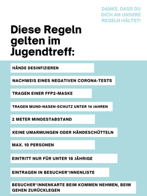 Coronaregeln ab März 2021 in der OJA