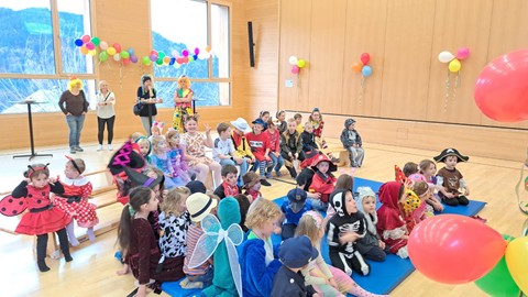 Kunterbuntes Faschingstreiben