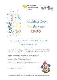 Faschingsparty