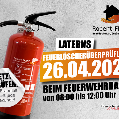 Feuerlöscherüberprüfung