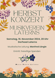 Herbstkonzert Musikverein Laterns