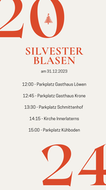 Silvesterblasen - Musikalischer Jahresausklang