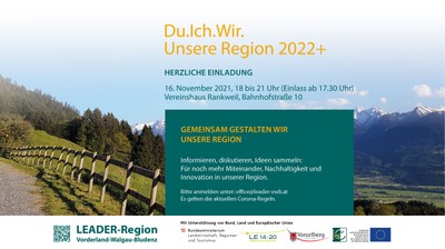 Ihre Ideen und Anregungen sind gefragt – machen Sie mit! Ihre Ideen und Anregungen sind gefragt – machen Sie mit!