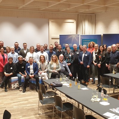 Jahresabschluss mit allen Mitgliedern unserer LEADER-Region!