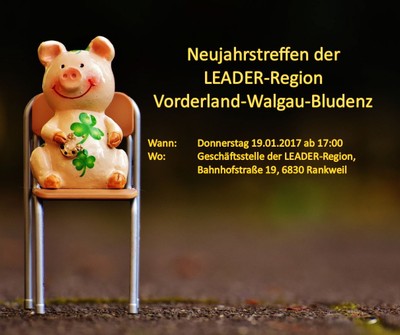 Neujahrstreffen der LEADER-Region am 19.1.2017