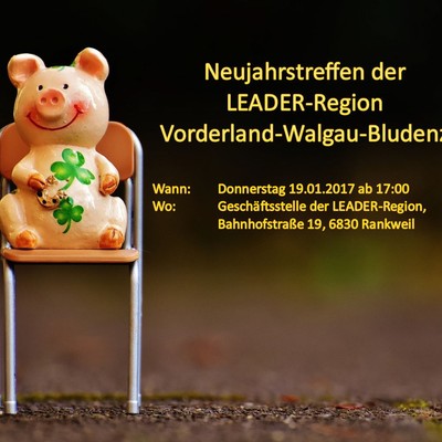 Neujahrstreffen der LEADER-Region am 19.1.2017