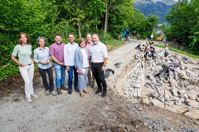 PROJEKT AKTUELL - Alter Walserweg Vanovagasse Bludesch PROJEKT AKTUELL - Alter Walserweg Vanovagasse Bludesch