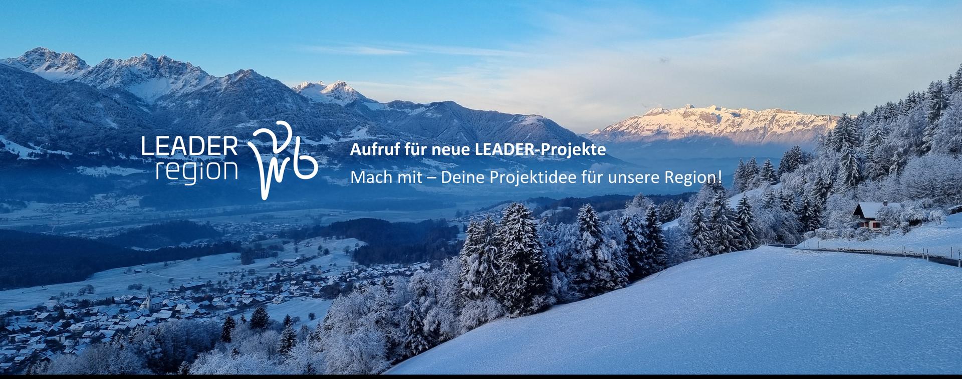 Einreichung von Projekten für die Umsetzung der Lokalen Entwicklungsstrategie (LES) 2023-2027 der LEADER-Region Vorderland-Walgau-Bludenz.