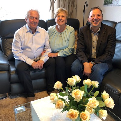 Herzliche Glückwünsche zur Goldenen Hochzeit