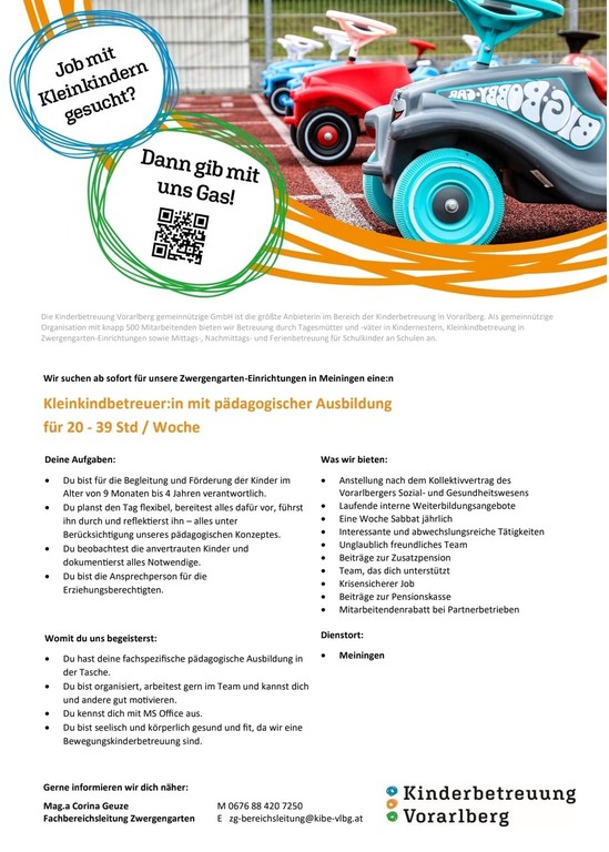 @Kinderbetreuung Vorarlberg