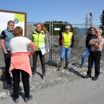 Versuchsdamm bei Meiningen