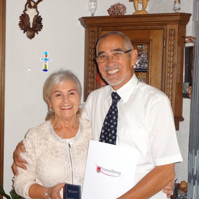 Goldene Hochzeit Reinelde und Marzel Caminades