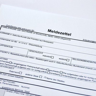 Meldezettel
