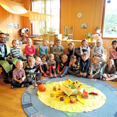 Erntedank im Kindergarten 2016