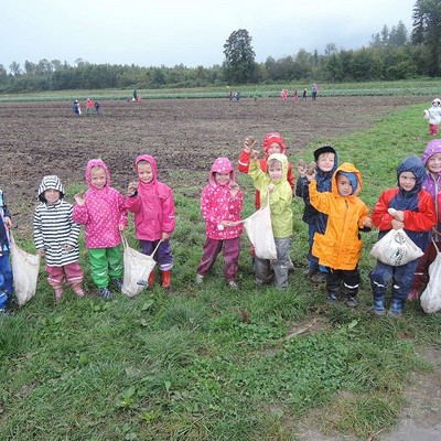 Erntedank im Kindergarten