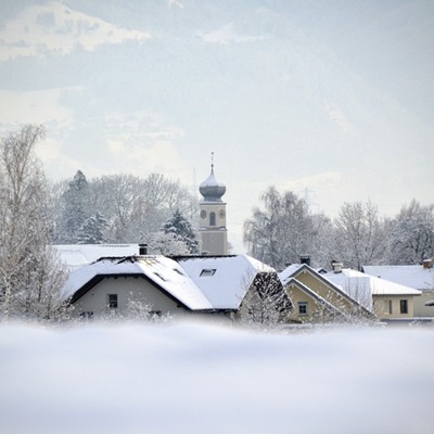 Es hat geschneit