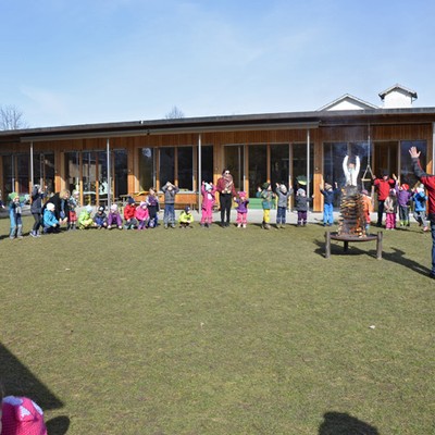 Funken im Kindergarten