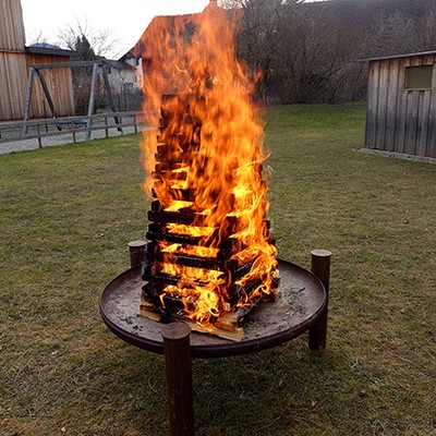 Funkenfeuer im Kindergarten 2021