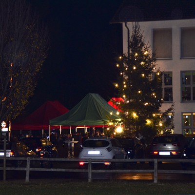 Illuminierung der Weihnachtsbeleuchtung