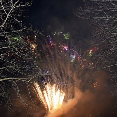 Neujahrsfeuerwerk 01.01.2018