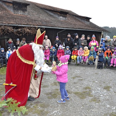 Nikolaus im Kindergarten