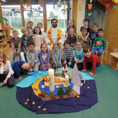 Osterfeier im Kindergarten 2017
