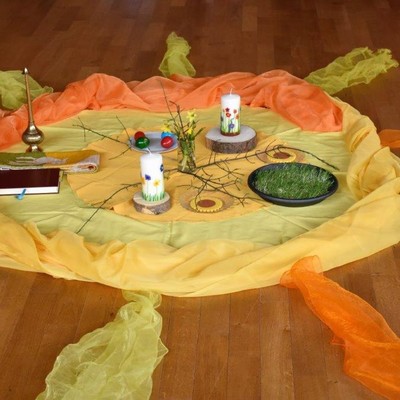 Osterfeier im Kindergarten