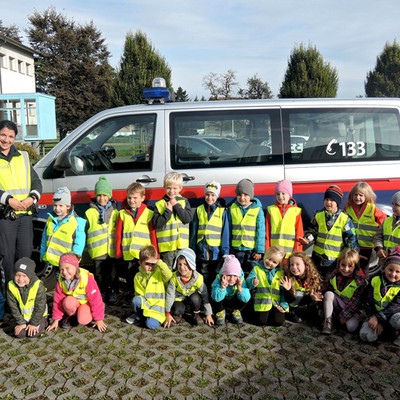 Polizeibesuch im Kindergarten