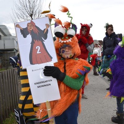 Umzug und Faschingsausklang in Meiningen