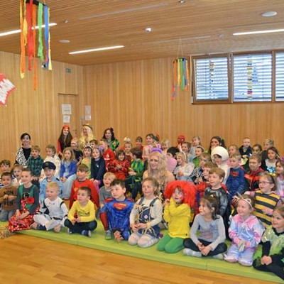 Zauberhafter Fasching im Kindergarten