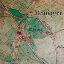 Katasterplan von1857