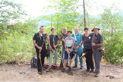 Bogenschützen bei den Tradbognern