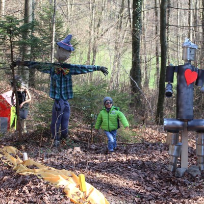 Bogenschützen in der wildromantischen Örflaschlucht