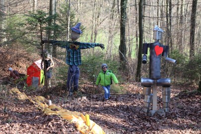 Bogenschützen in der wildromantischen Örflaschlucht