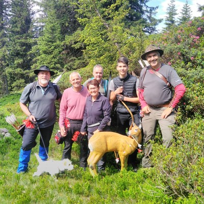 Jagdbogenturnier in Davos/Madrisa