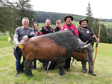 JBV Schützen auf dem Lienzer Dolomitenturnier