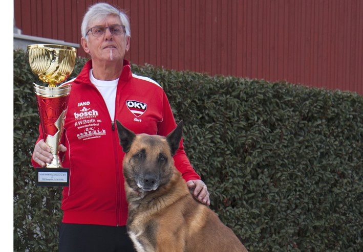Kurt Mayer mit Gringo. Foto: Verein
