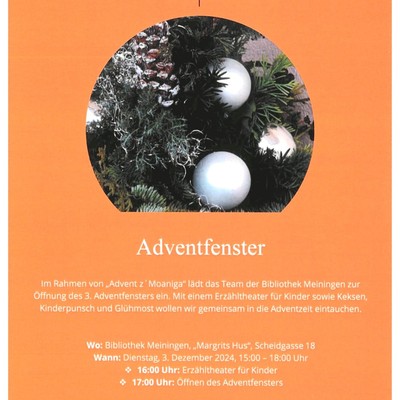 Adventfenster