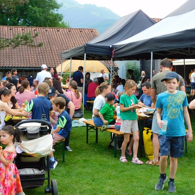 Gartenfest im Kindergarten