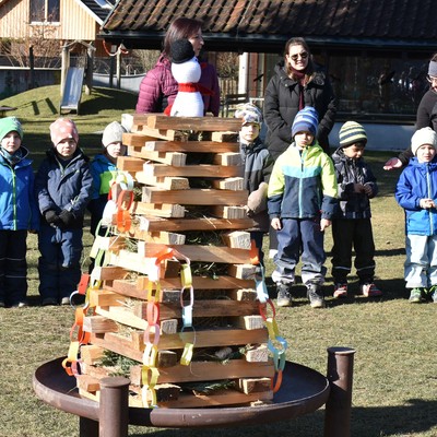 Winter ade! Der Kindergarten-Funken in Meiningen