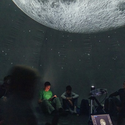 Pop-up Planetarium in der MINT-Region Vorderland/amKumma