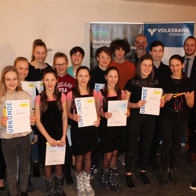 14. Förderpreis Musikschule Rankweil-Vorderland