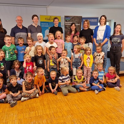 Kindergarten Fraxern besucht die Musikschule Rankweil