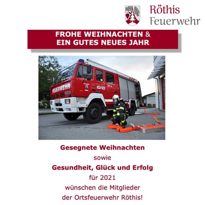 Frohe Weihnachten und ein gutes neues Jahr!
