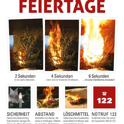Brandschutz in der Adventszeit