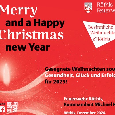 Weihnachts- und Neujahrswünsche