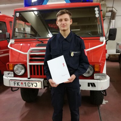Erfolgreiche Teilnahme bei der "Feuerwehrjugend-Matura"