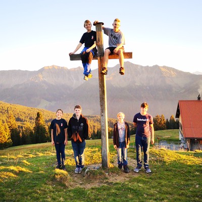 Hüttenwochenende auf "Tschuggen"