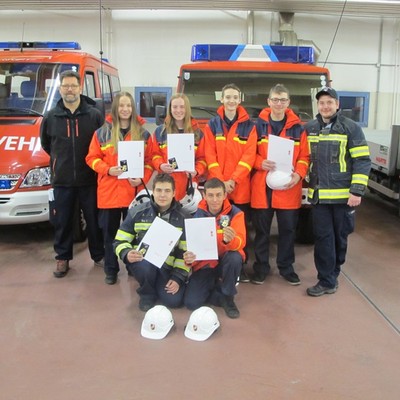 Feuerwehrjugend-Leistungsprüfung in GOLD